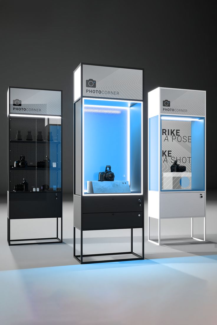 Teşhir standı malzeme seçimi - metal, ahşap, pleksi stand